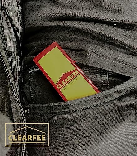 Clearfee 900 Stück Zigarettenfilter für Raucher inkl. 2x Tragebox | 8mm Regular | Filter-Aufsatz, XXL pack