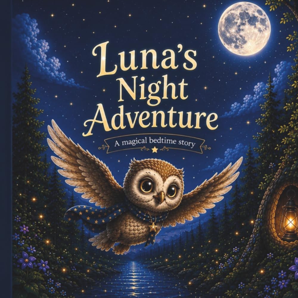 Luna's Night Adventure: A Magical Bedtime Story About Friendship and Dreams