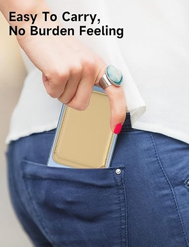 Miniatura 52 de Soporte magnético para tarjetas con MagSafe para iPhone 15 Pro Max/15 Pro/15 Plus/15 Plus, para iPhone 14 Pro Max/14 Plus/14 Pro/14, para iPhone 13