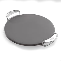Weber Crafted 8861 kameň na pizzu – Rovnomerné udržiavanie tepla, chrumkavý základ pizze, ľahko sa čistí, sivý 3