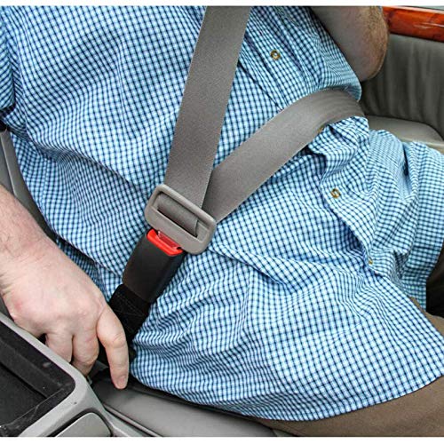 HIIXHC Seat Belt Extender, Buckles Extender Safety Certified Universal Extension Socket Connector Metal Tongue 2PCS Seat Belt Extender and 2PCS Safety Belt Buckle
