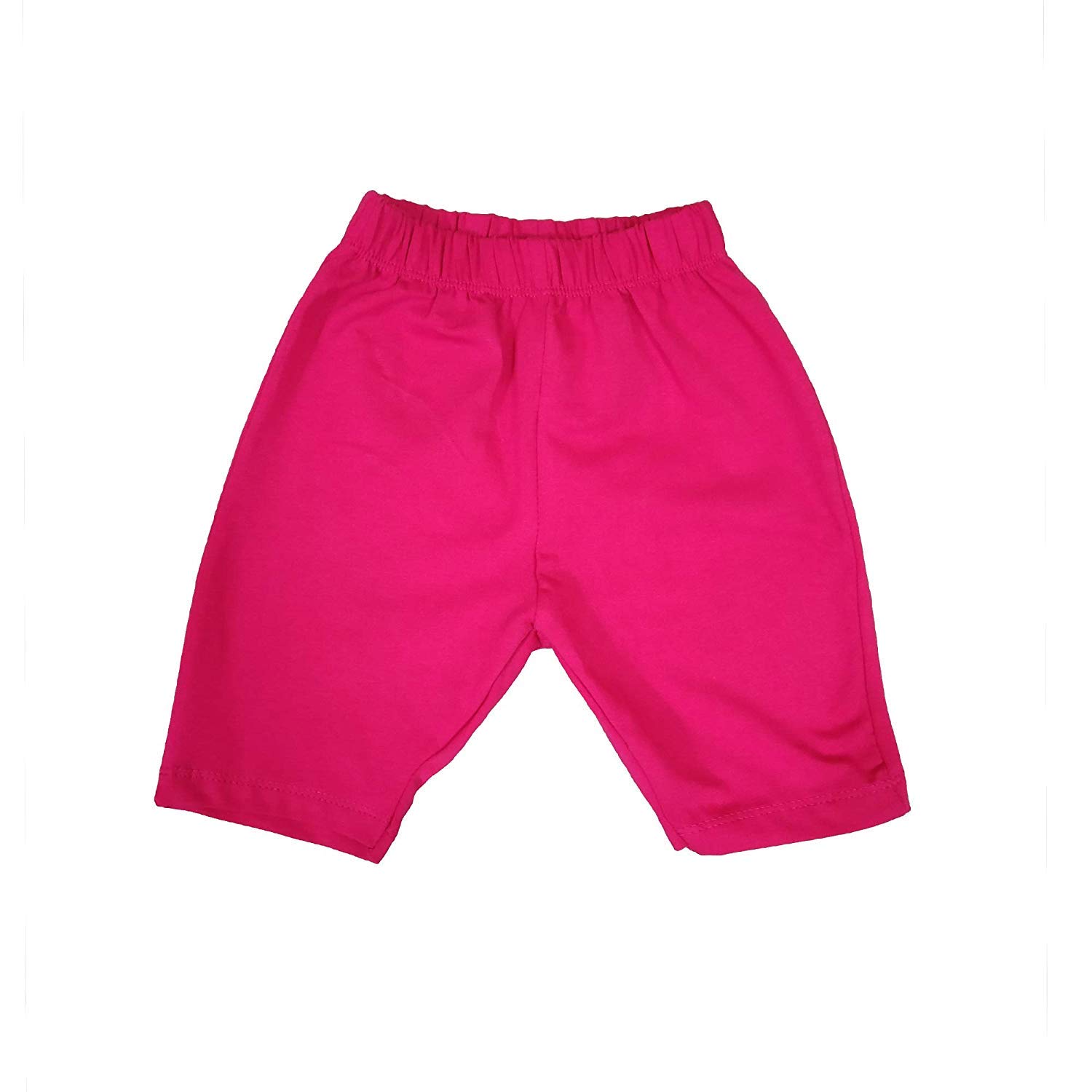 BRAND FLEX Plain Stretchable Shorts for Boys & Girls Combo Pack of 2 (12-18 Months) 1