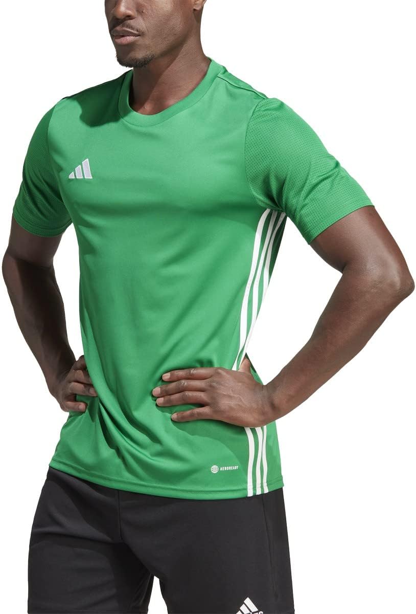 adidas lime green soccer jersey