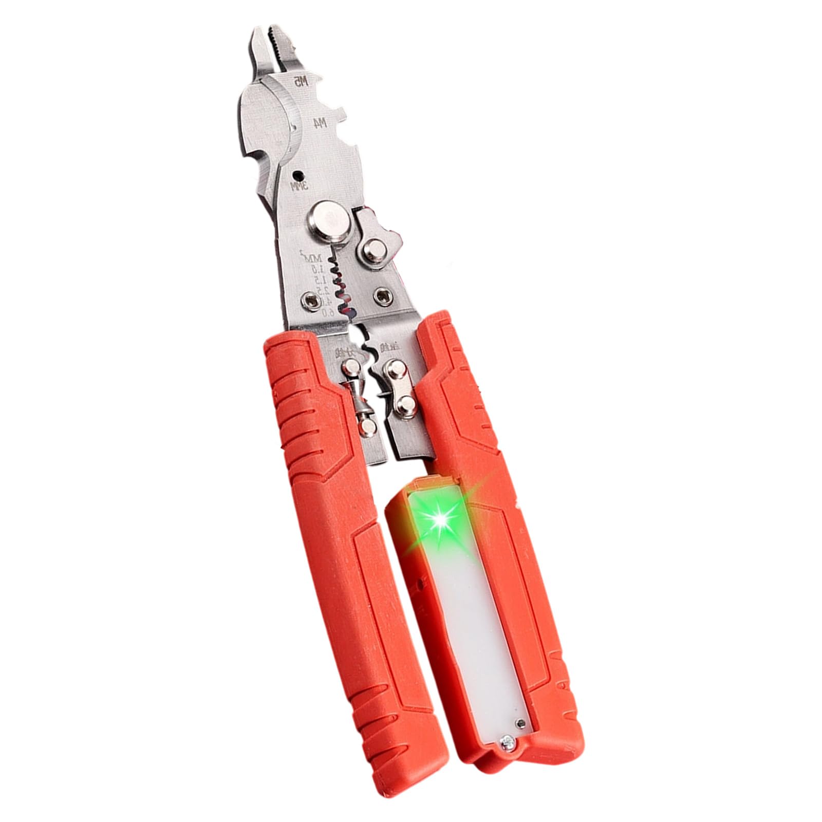 Professional Grade Cable Cutter with Tester Ergonomic Safe Handling for Electrical Maintenance Wire Stripping Pliers