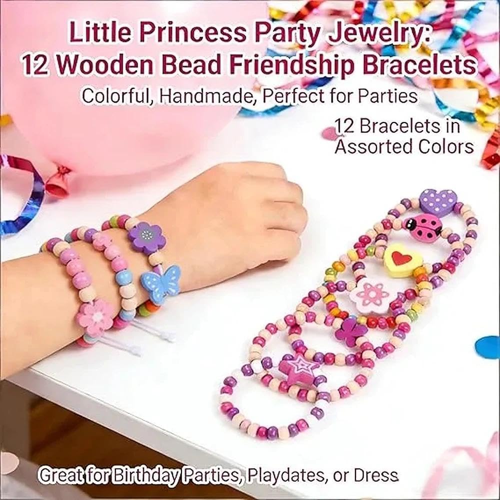 AYZDJ 12 Pack Princess Party Bracelets - Image 3