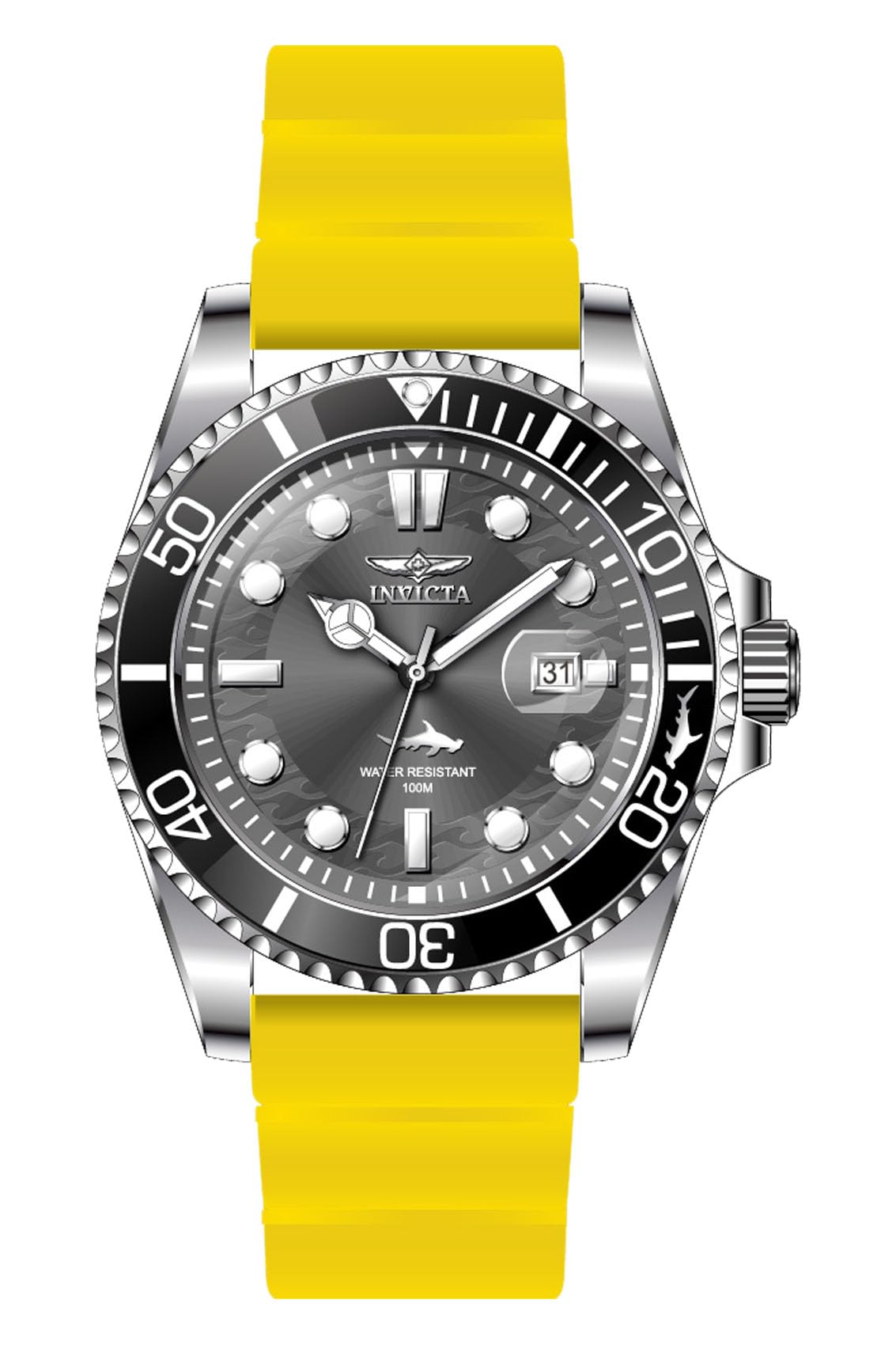 Invicta Pro Diver Edelstahl Herren Quarzuhrwerk - 43mm