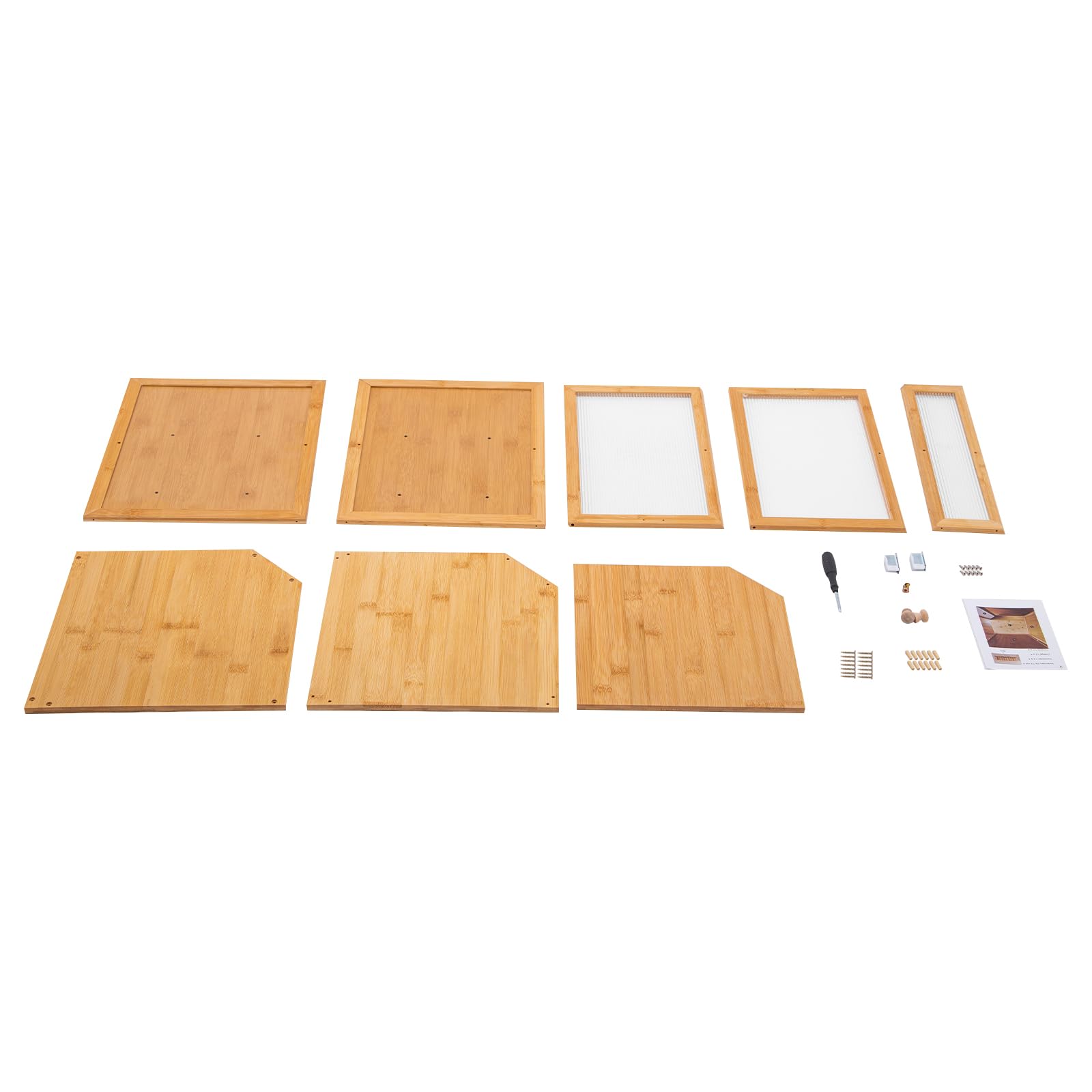 Panera de bambú, 2 estantes, gran contenedor para almacenar pan, paneles semitransparentes, capacidad de carga 15 kg, fácil de limpiar, mejor almacenamiento, 30 x 20 x 38 cm
