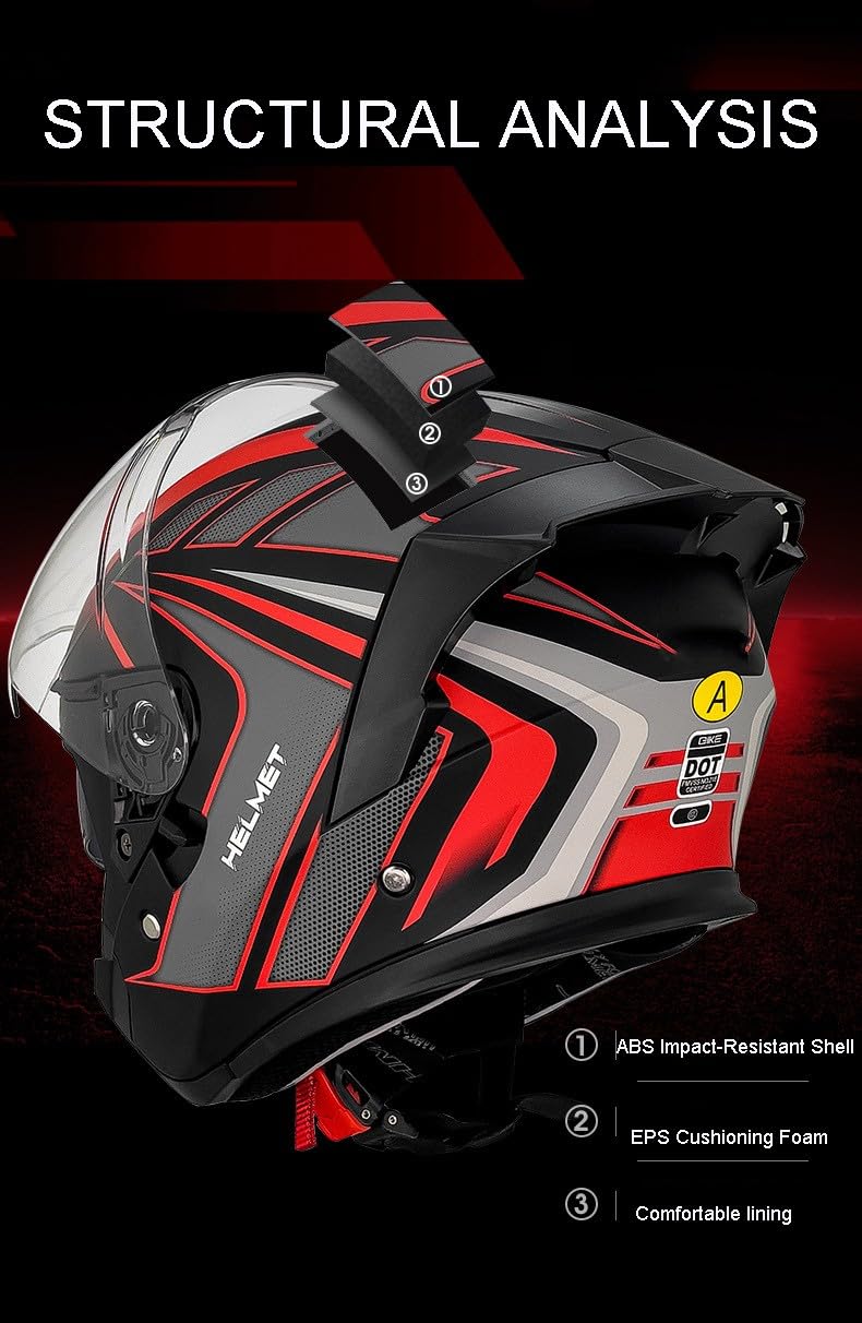 Casco Da Moto Casco Moto Jet Omologato ECE 22.06 Cascos Resistente Agli Urti Caschi Cromwell Vintage Con Doppia Visiera Parasole Adulti