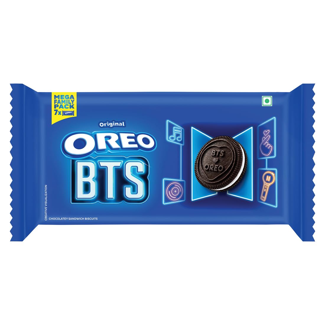 Cadbury Oreo Mega Family Pack Biscuit- Vanilla, 972g