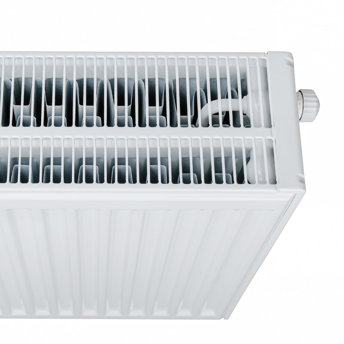 Belrad - Radiador universal (500 x 1200 mm, 6 conectores)