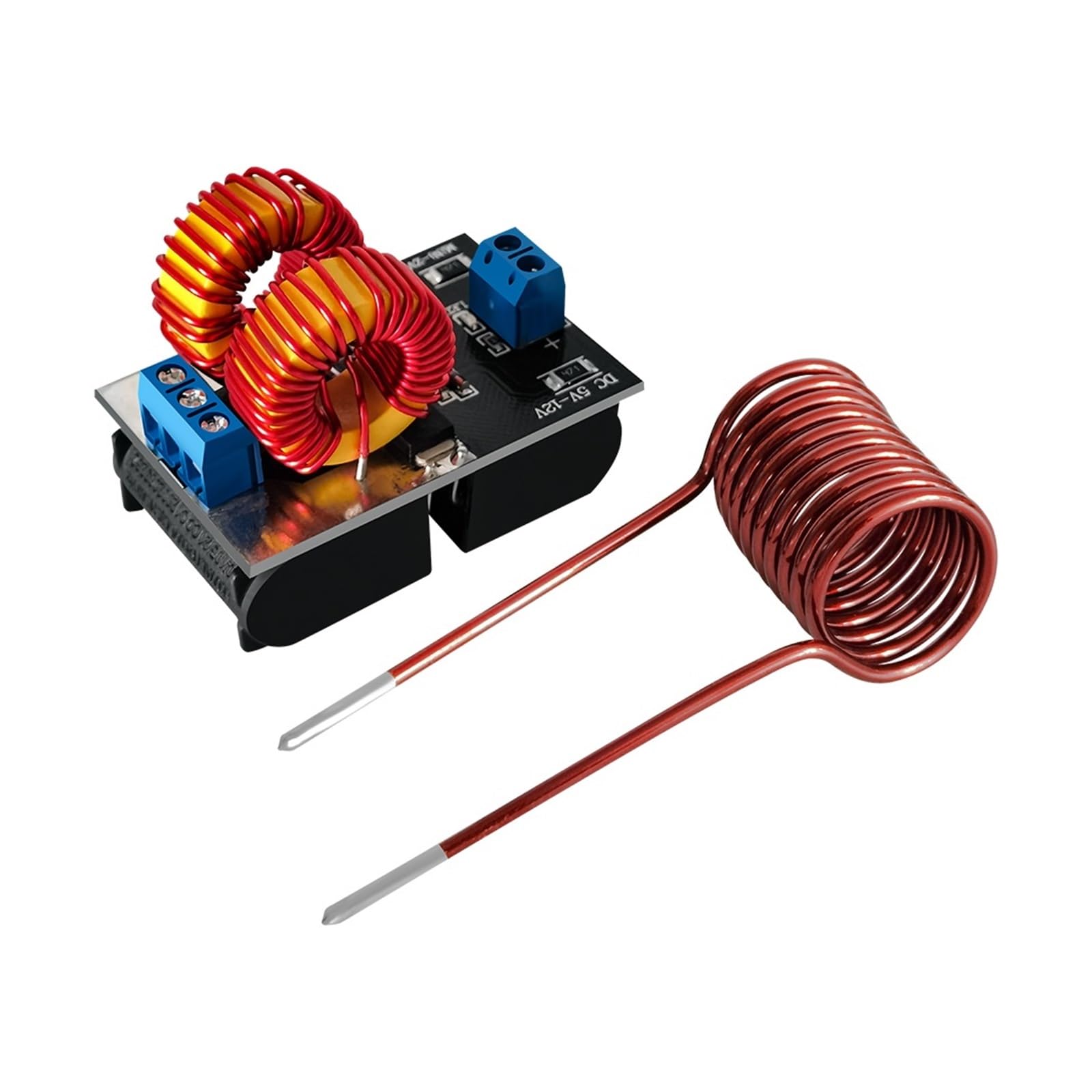 Placa de calentamiento por inducción ZVS DC5-12.0V voltaje entrada 120W controlador Flyback gran potencia cocina y bobina encendido DIY Alta Eficiencia
