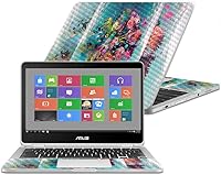 Vista 231 de MightySkins - Skin de fibra de carbono para cámara Blink XT para exteriores, chips dorados, acabado de fibra de carbono texturizado, protector