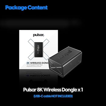 Amazon.com: Pulsar Gaming Gears - 8K Wireless Dongle, Ultra