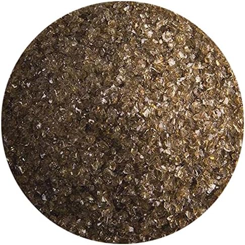5 Oz Tan Transparent Medium Frit - 90 Coe