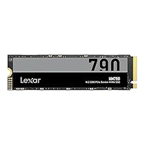 Lexar NM790 SSD Interno 4TB, M.2 2280 PCIe Gen4x4 NVMe SSD, Fino a 7400MB, s in Lettura, 6500MB, s in Scrittura, Disco a Stato Solido per PS5, PC, laptop e giocatori (LNM790X004T-RNNNG)