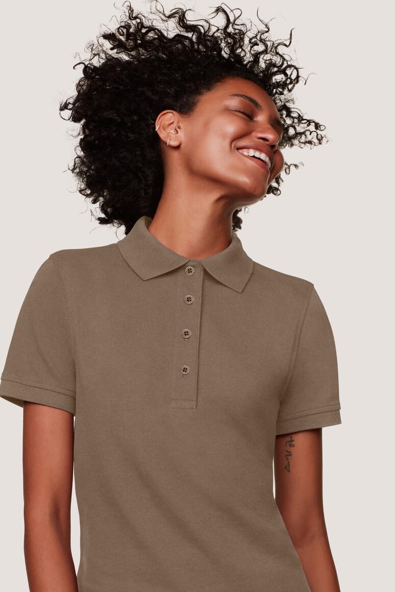 HAKRO Damen Damen Poloshirt Mikralinar® Polohemd