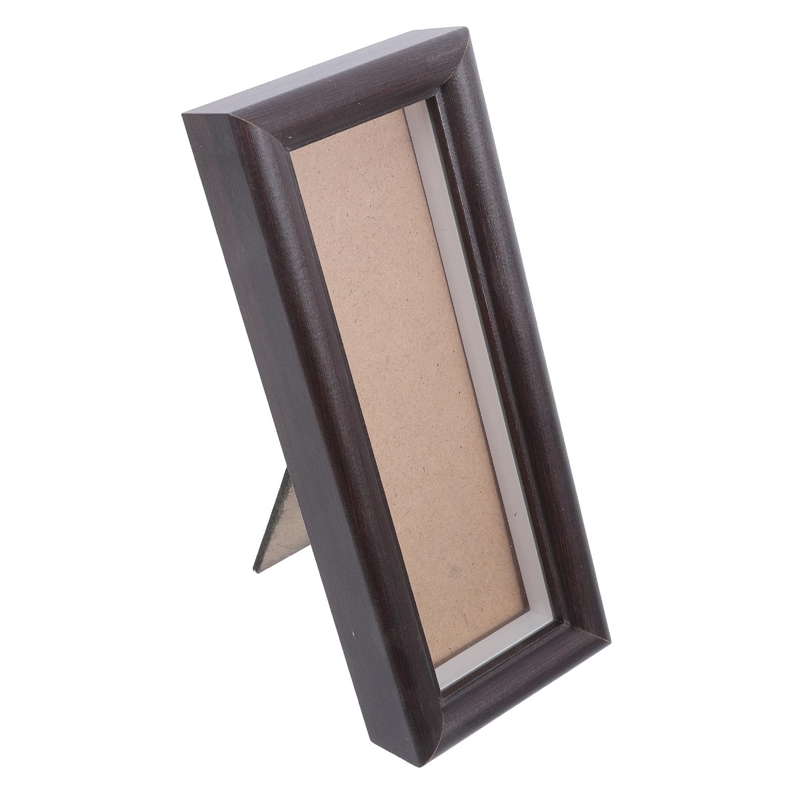 Wood Photo Booth Strip Frame with Stand, Vertical Collage Display