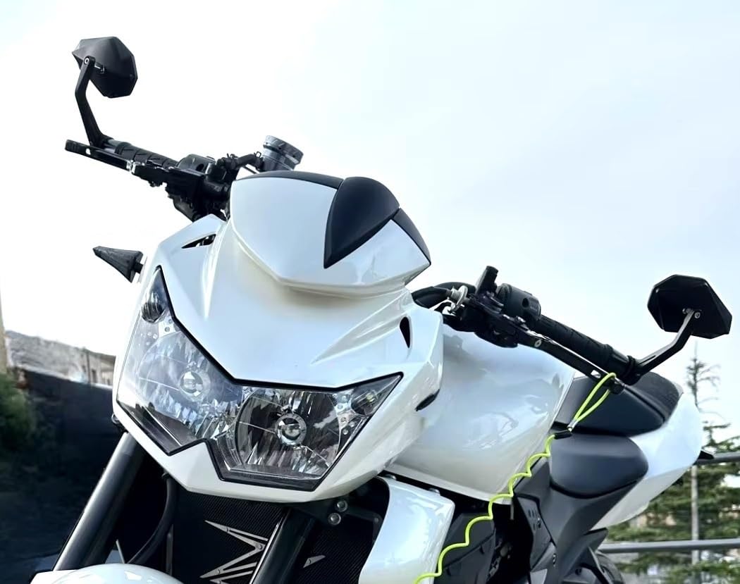 Motocyklowe Lusterka Wsteczne Moto Lusterko końców Pasuje Do Honda GSXR ER6N7/8 "22mm Lusterko Wsteczne Motocykla Uniwersalna Kierownica Widok Z Tyłu