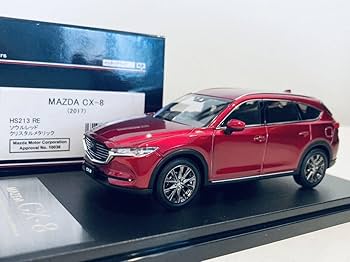 Amazon | 1/43 ハイストーリー マツダ CX-8 2017 ソウルレッド