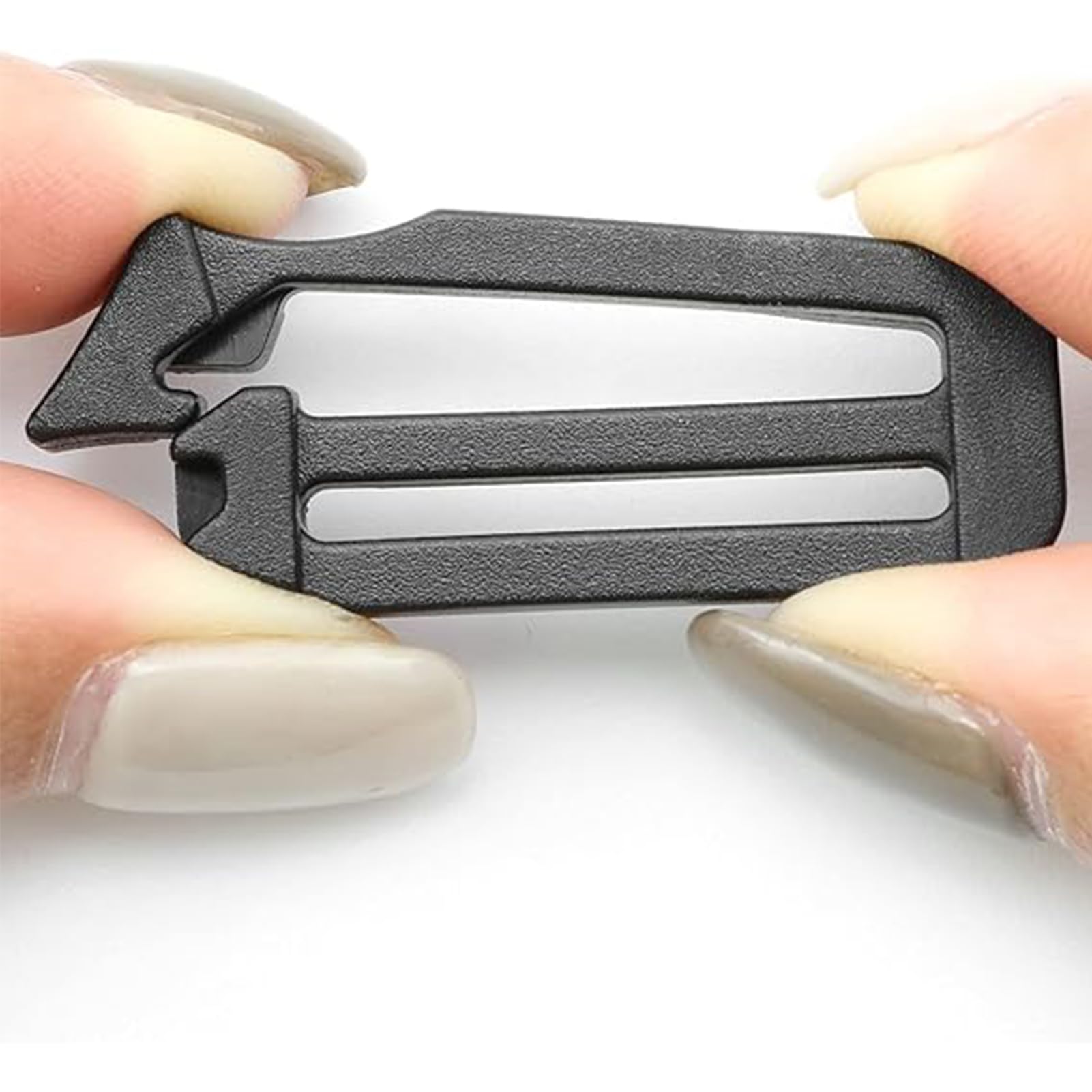 10 hebillas de clip de cincha de 1 pulgada Molle clips de conexión de correa hebilla de gatillo deslizante clip de mochila, 38 mm unilateral, 38mm Unilateral