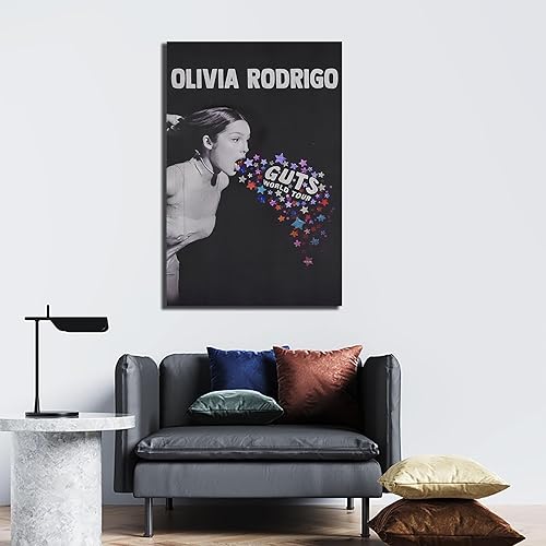 Miniatura 4 de Olivia - Póster de Rodrigo para colgar en la sala de estar, el dormitorio y la imagen artística, póster moderno para decoración de dormitorio