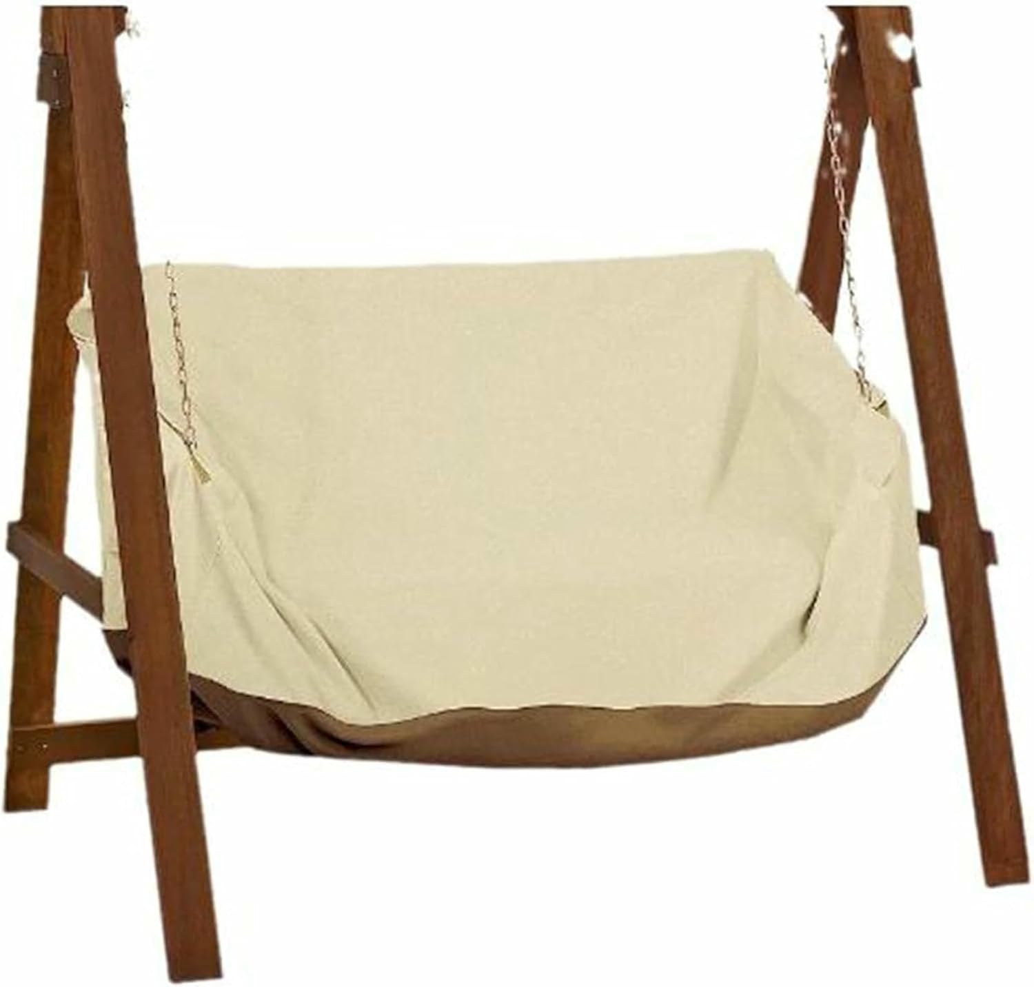 Outdoor Swing Cover, Patio Swing Chair Cover, Outdoor Hanging Swing Cover with Seam Taped, Hanging Patio Swing Cover