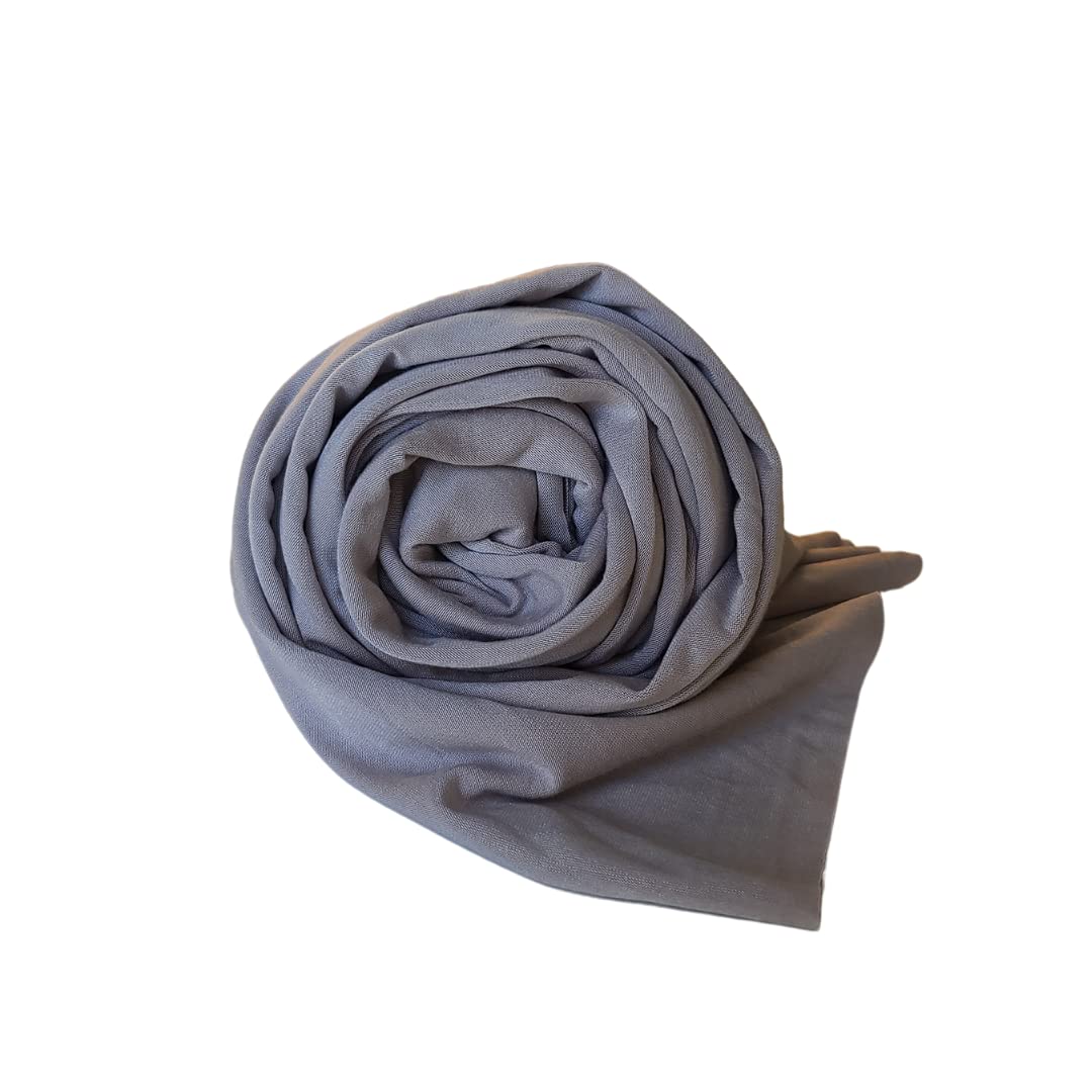 AMOS and SAWYER Solid Fabric Wrap/Layer, Newborn Baby Layer Photography Prop (Steel)