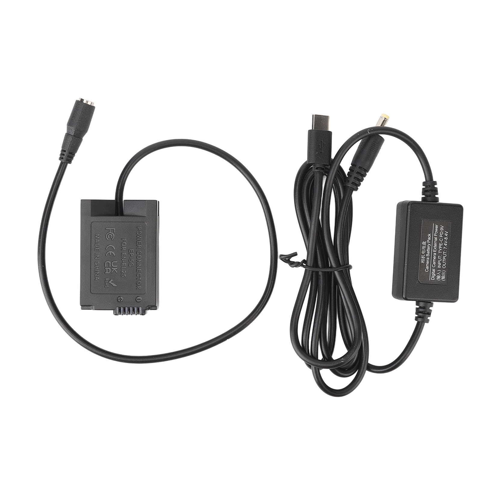 Amazon.co.jp: EN EL25 ダミーバッテリー、EP 5G DC カプラー充電