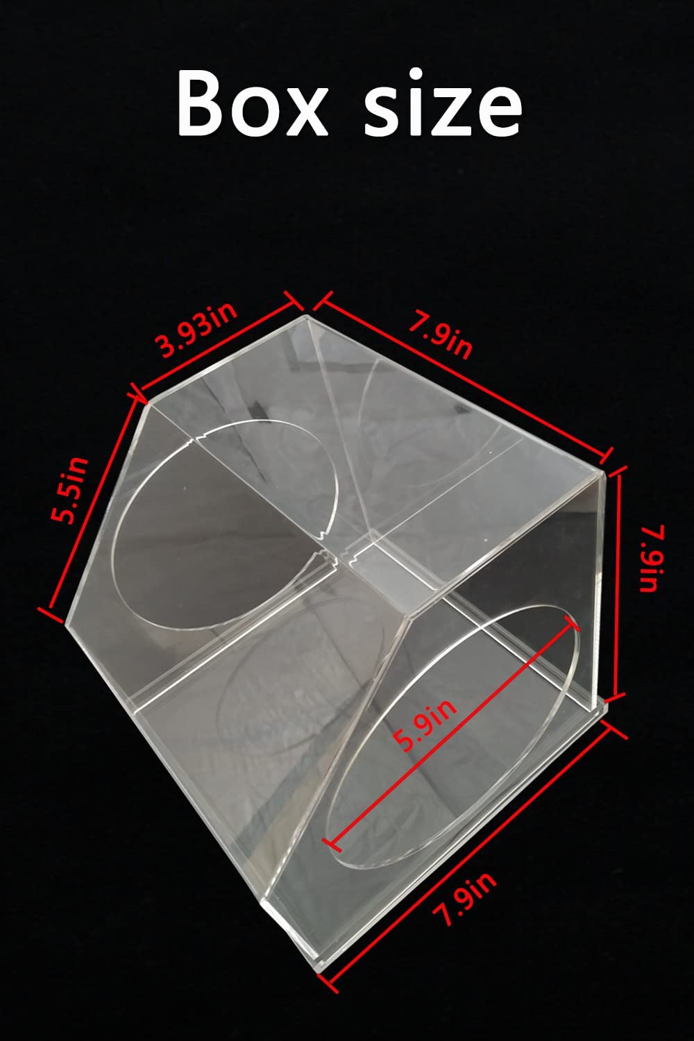 Router Work Box dust box Dustproof Box for Polishing Work, Prevention of Dust Scattering when Using Router Smoke, Dust, Grinding, Sanding, Sawing, Sweeping dust box [20cm*20cm*20cm]