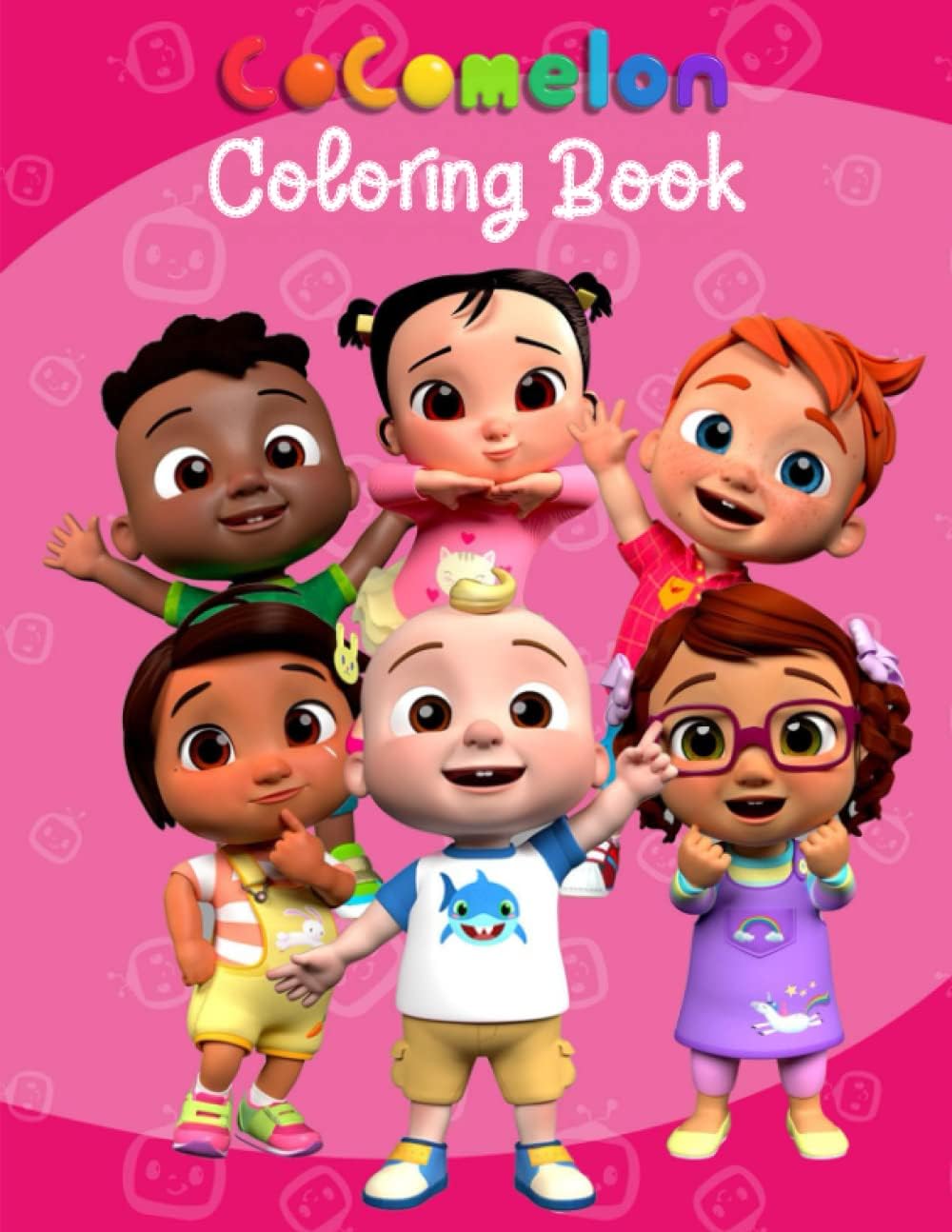 Cócómelon Coloring Book: JUMBO Coloring Book For Kids Of All Ages | Cócómelon Colouring Book Gift For Children