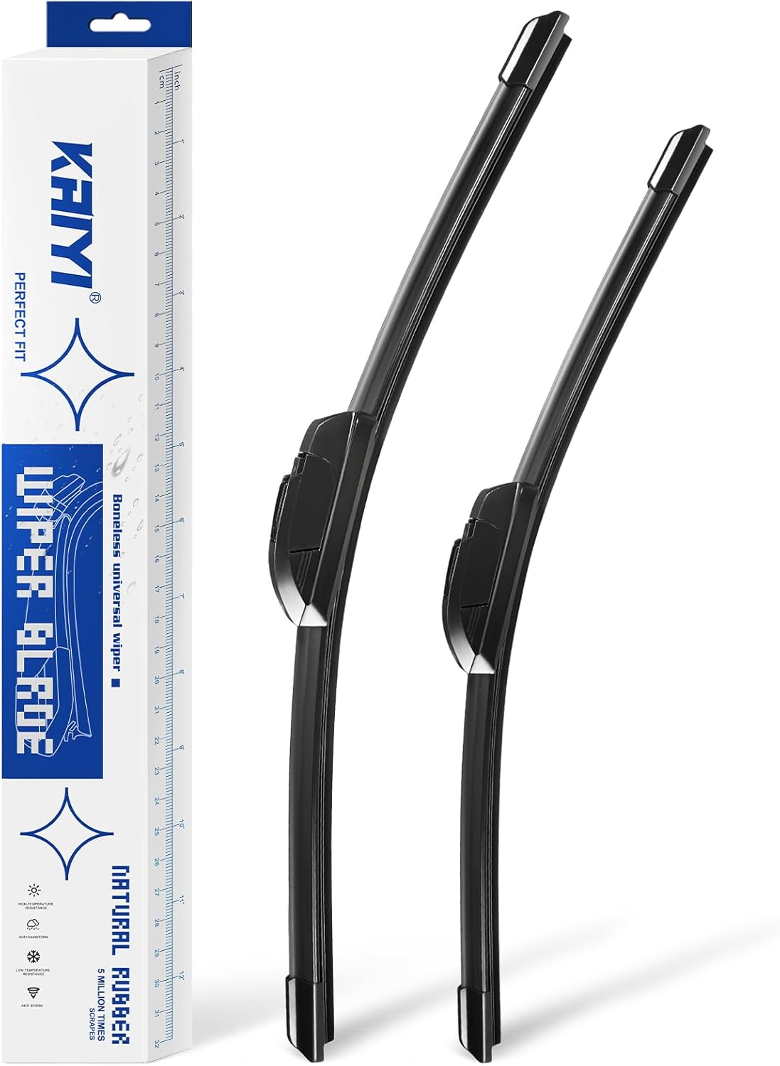 KAIYI 26" + 16" Windshield Wipers Compatible with Toyota Corolla 2009-2019,Toyota RAV4 2013-2023 Premium Automotive Replacement Windshield Wiper Blades 2 Pack