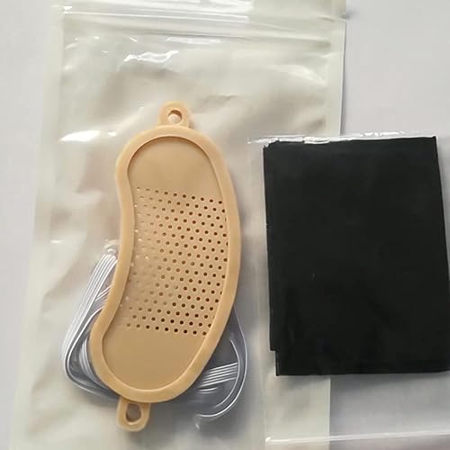 Miniatura 3 de Protector de incisión de tráquea, paquete de 3 protectores ajustables para el cuello y el traqueotomía, protector de estoma para laringectomía y