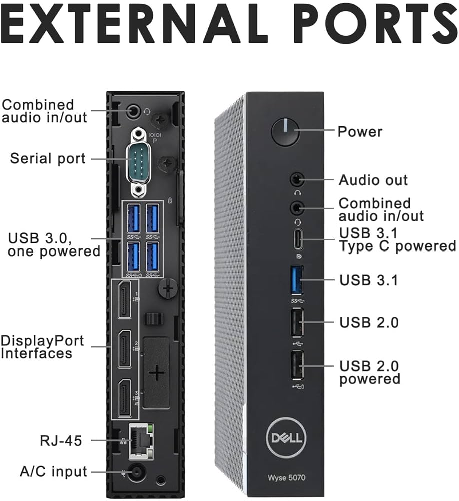 Dell Wyse 5070 ミニPC Amazon.co.jp: 【整備済み品】 Dell/デル/Wyse 5070 Thin Client mini