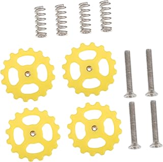 LIFKOME 3D Printer Hot Bed Leveling Kit Metric*20 Screws Die Springs and Hand Twists Leveling Nuts Essential Printer Parts