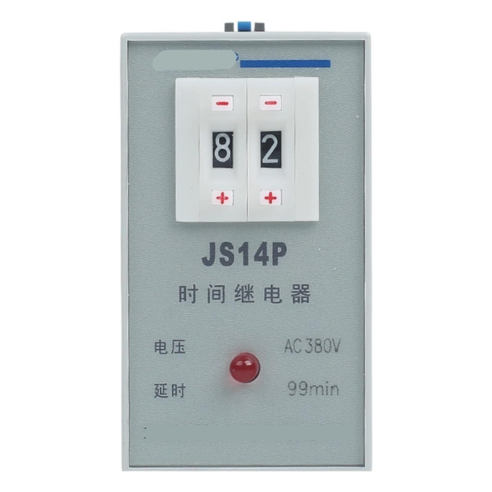 Relé de tiempo electrónico JS14P para evitar picos de corriente con retardo de encendido seguro 2