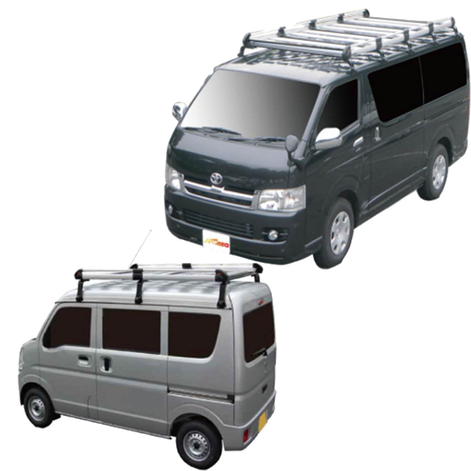 Amazon | エブリ バン ワゴン対応 ルーフキャリア DA17V DA17W