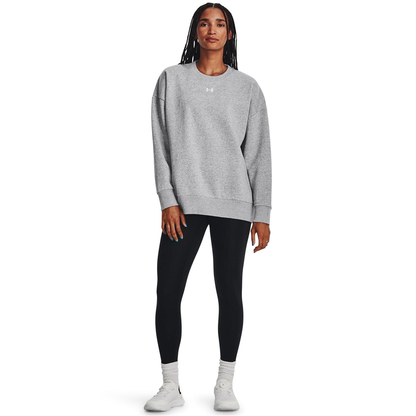 Under Armour Rival Polaire Surdimensionnée Sweat-Shirt Femme