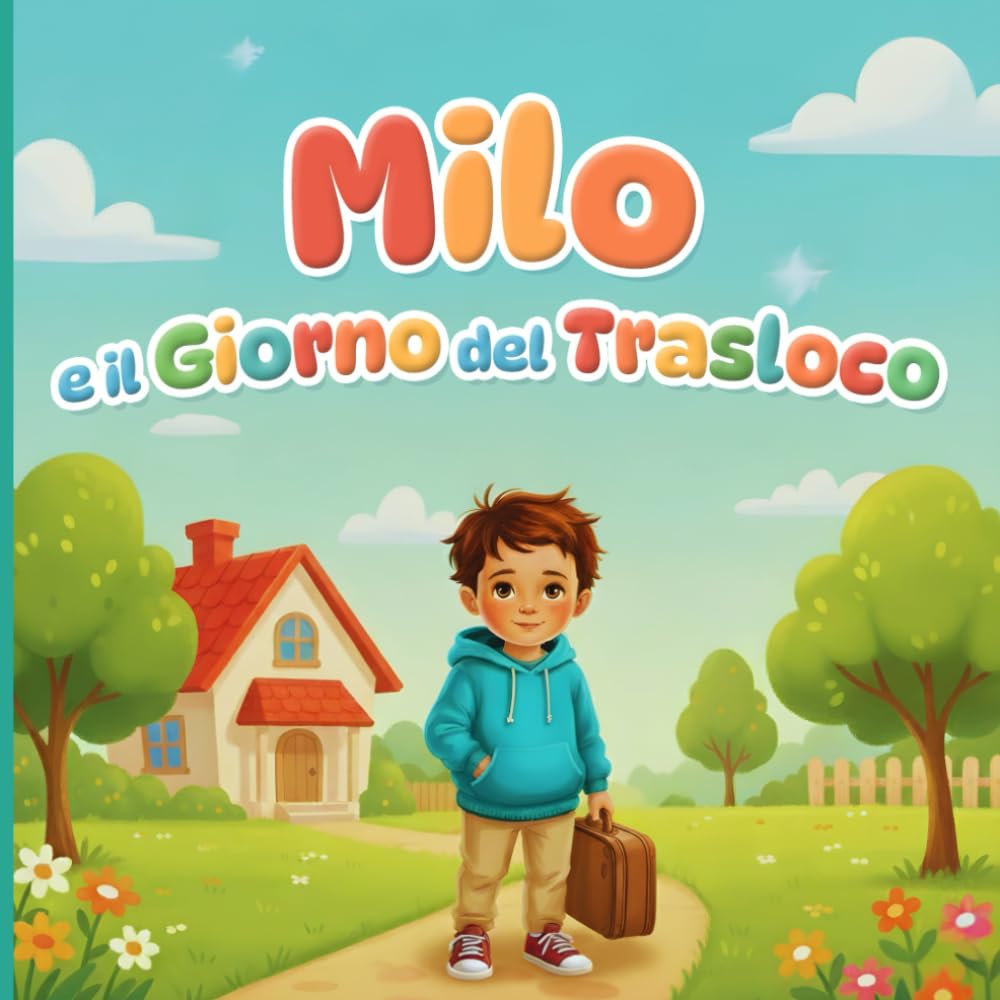 Milo e il Giorno del Trasloco: Una Storia Dolce per Aiutare i Bambini ad Affrontare il Cambiamento, Superare la Paura e Sentirsi al Sicuro in una Nuova Casa