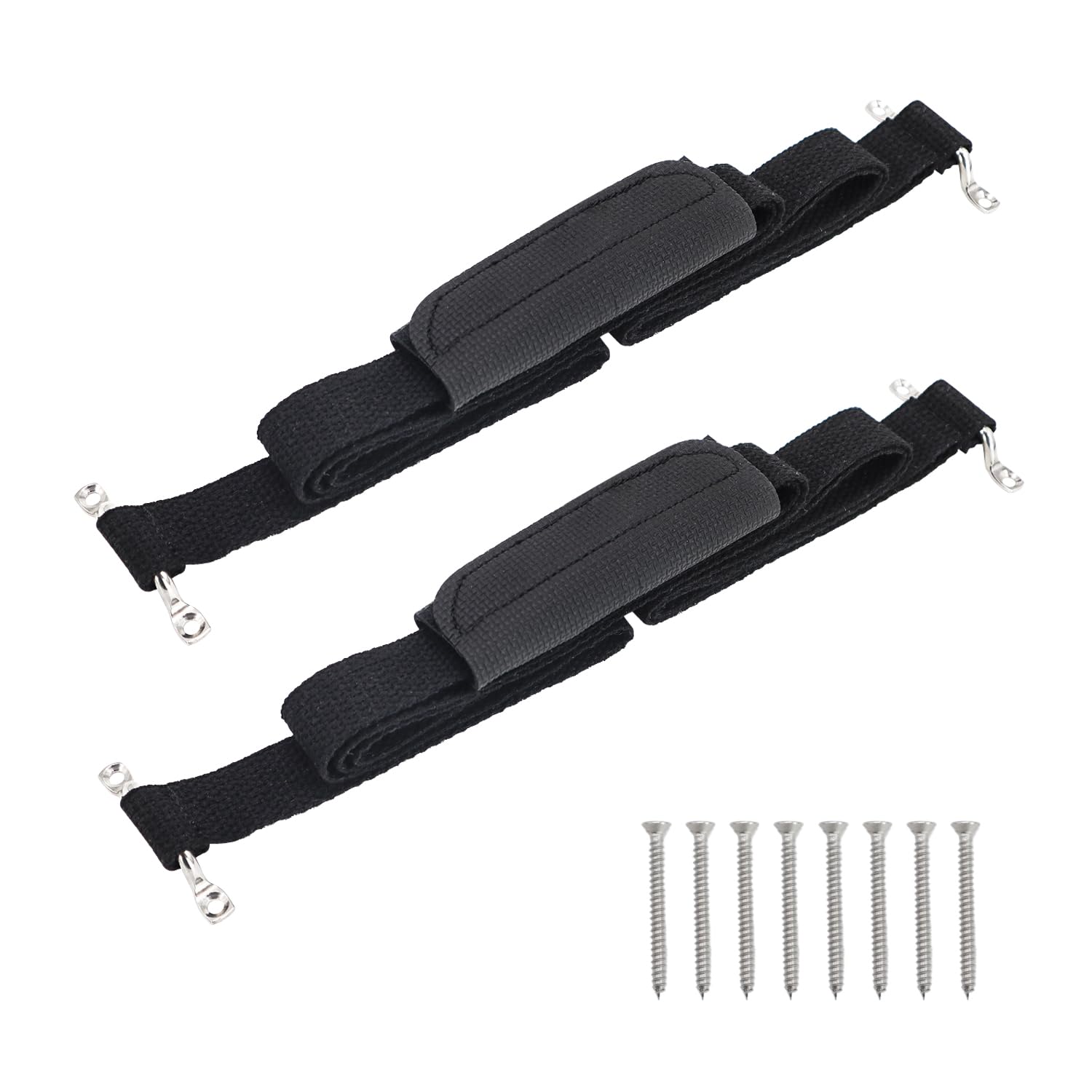 RV TV Straps 74" Anti-Tip RV Furniture Safety Tie Down Solid Straps for Camper Trailer Traveling - 2pcs Premium