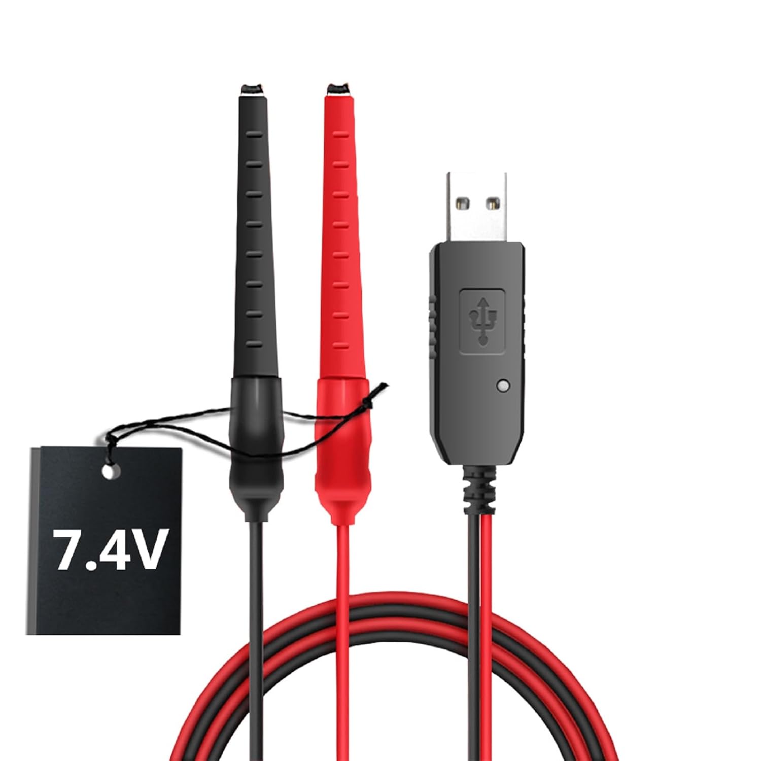 BF-F8HP Two Way Radio USB Charger Universal 3.4V-7.4V Auto Match for Walkie Talkie Battery Compatible with Battery of UV-5R UV-82 UV-82HP UV-82RT BF-888S (3.4V-7.4V)
