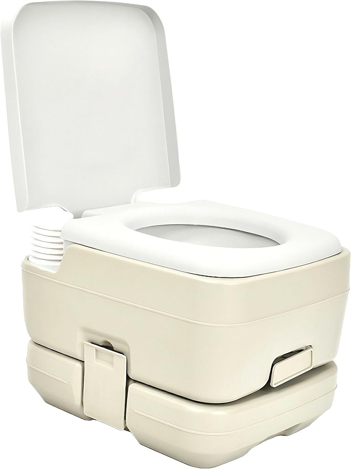 ポータブルトイレ 簡易トイレ 20L(水洗タンク) 24L(汚水タンク）溶液