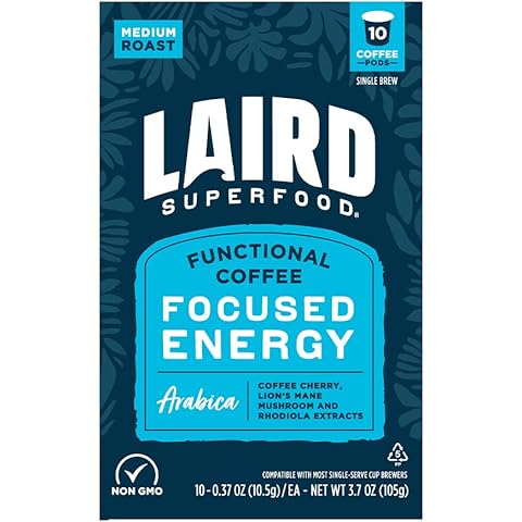 Laird Superfood K-Cups Focused Energy Cover