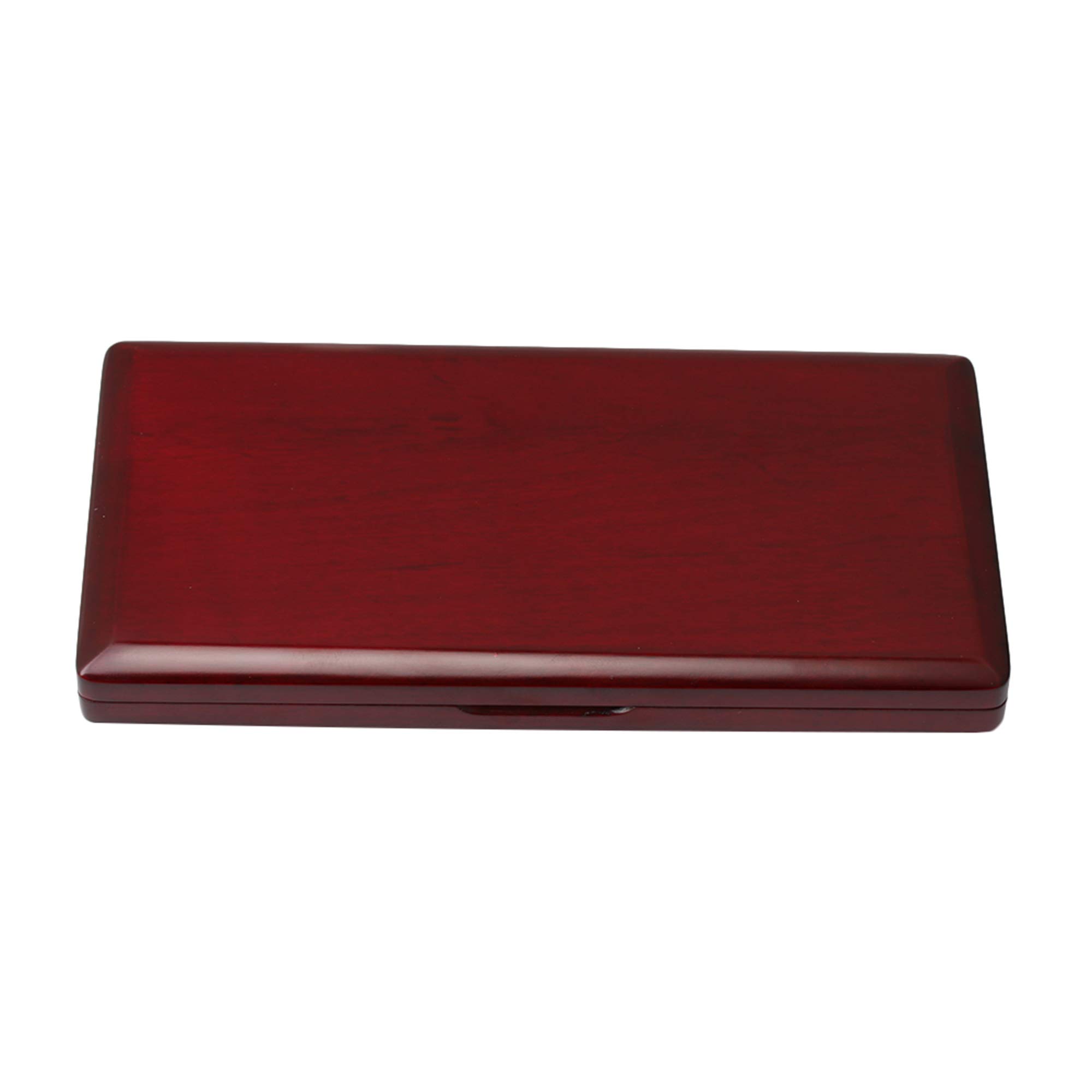 Boîte à anches pour basson en bois couleur acajou pour 9 anches avec velours doux