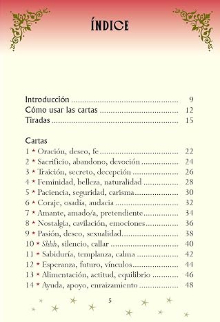Dime que me amas. Oráculo