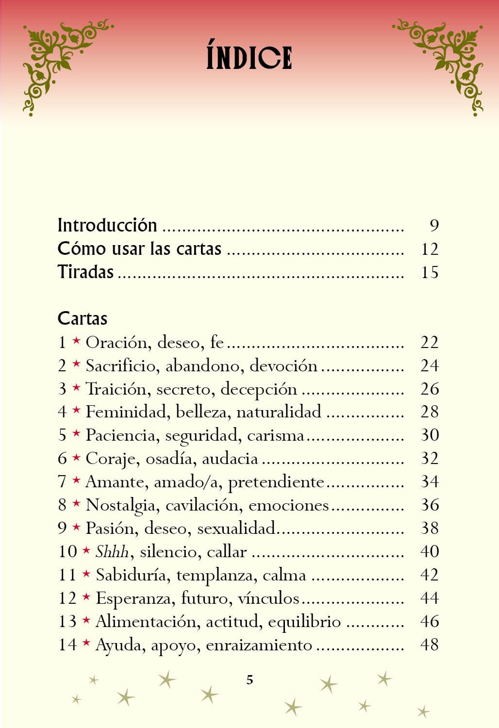 Dime que me amas. Oráculo