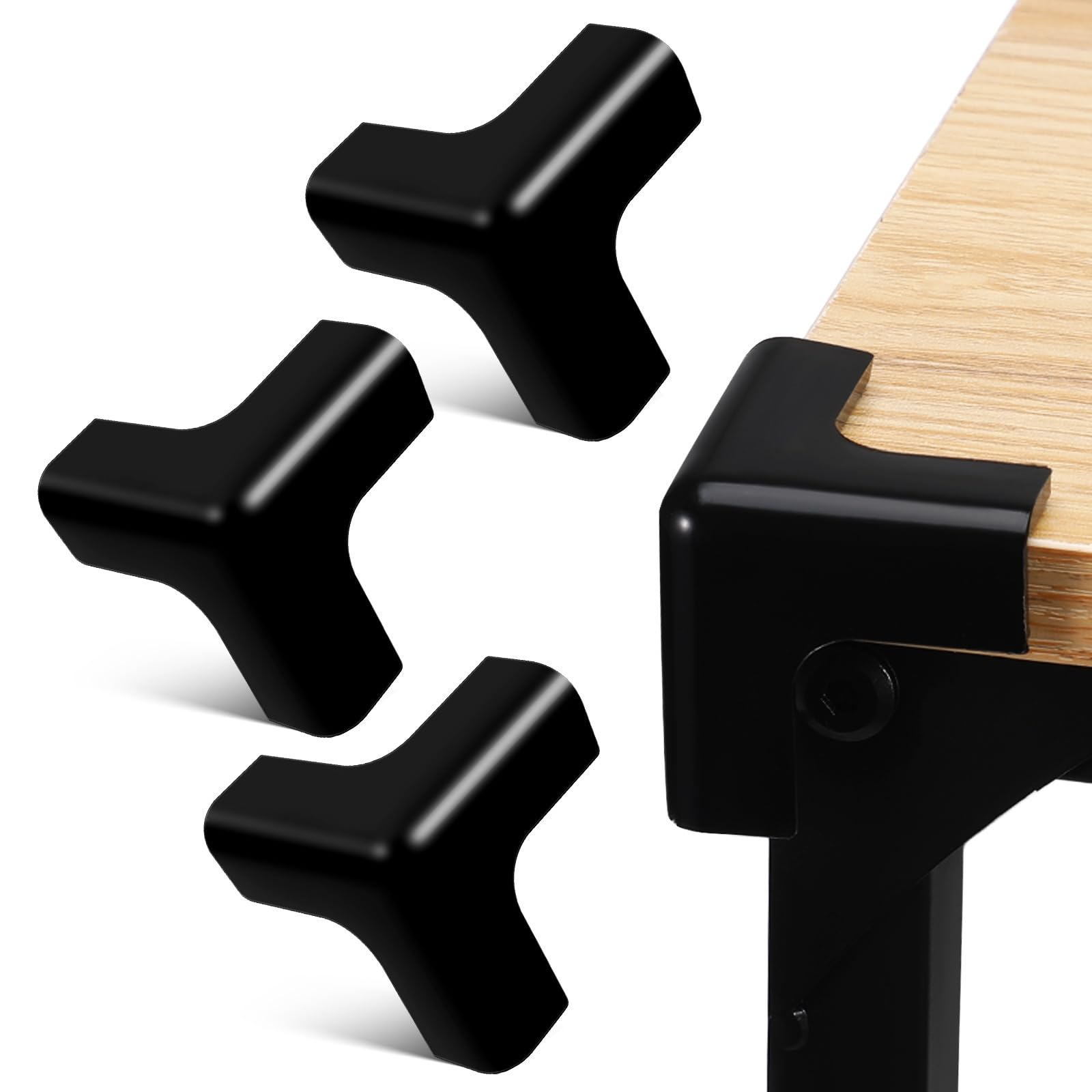 Protection d'angle pour bébé dans le salon et le bureau : lot de 4 coins épais