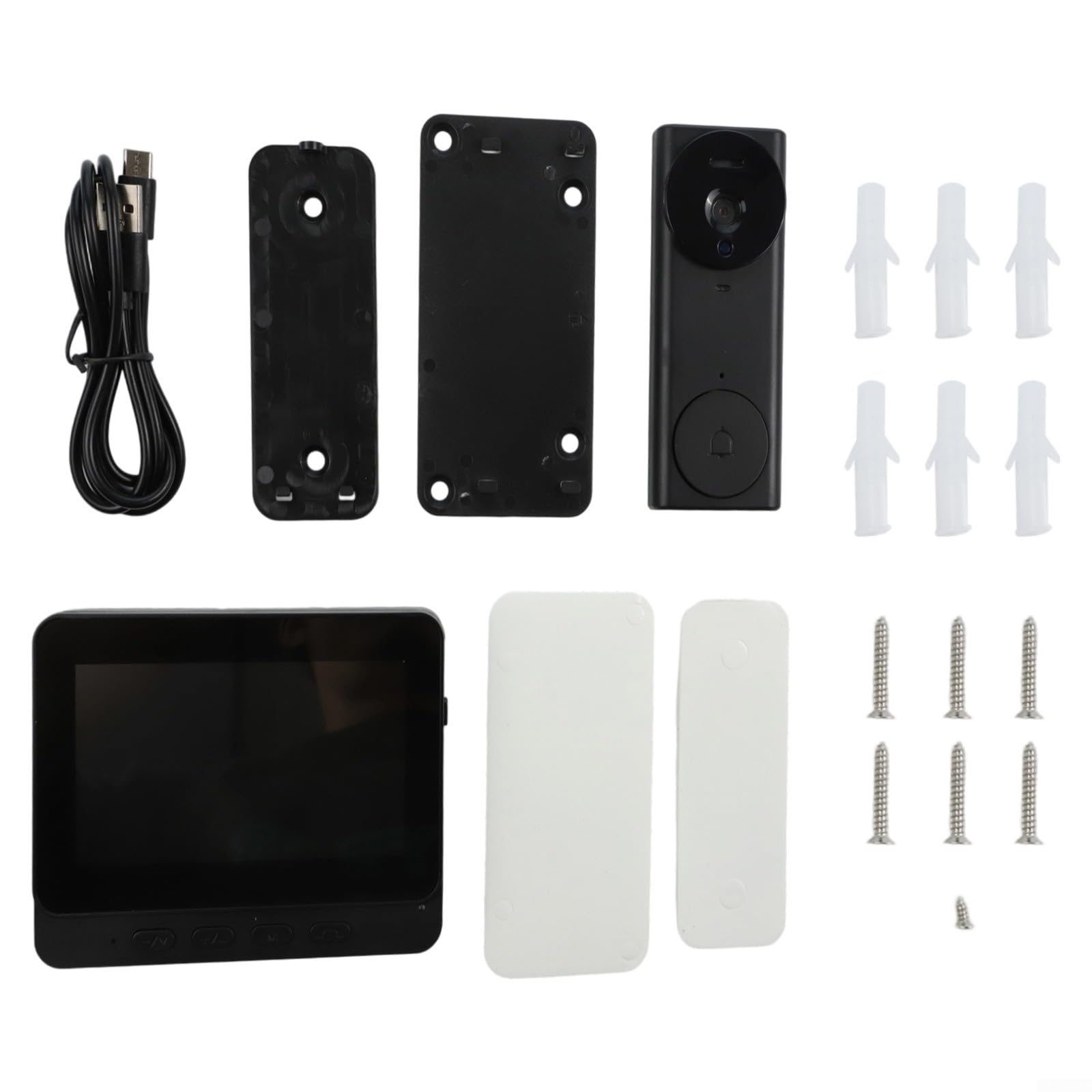 HpLive Système de sonnette sans fil 4,3" pour la maison