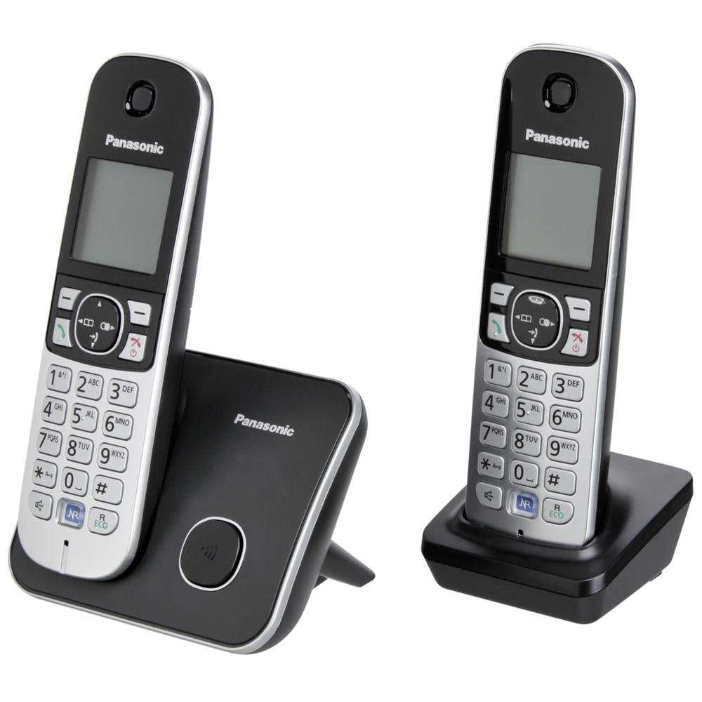 Panasonic KX-TG6812GB nero - Cordless Standard - Duo