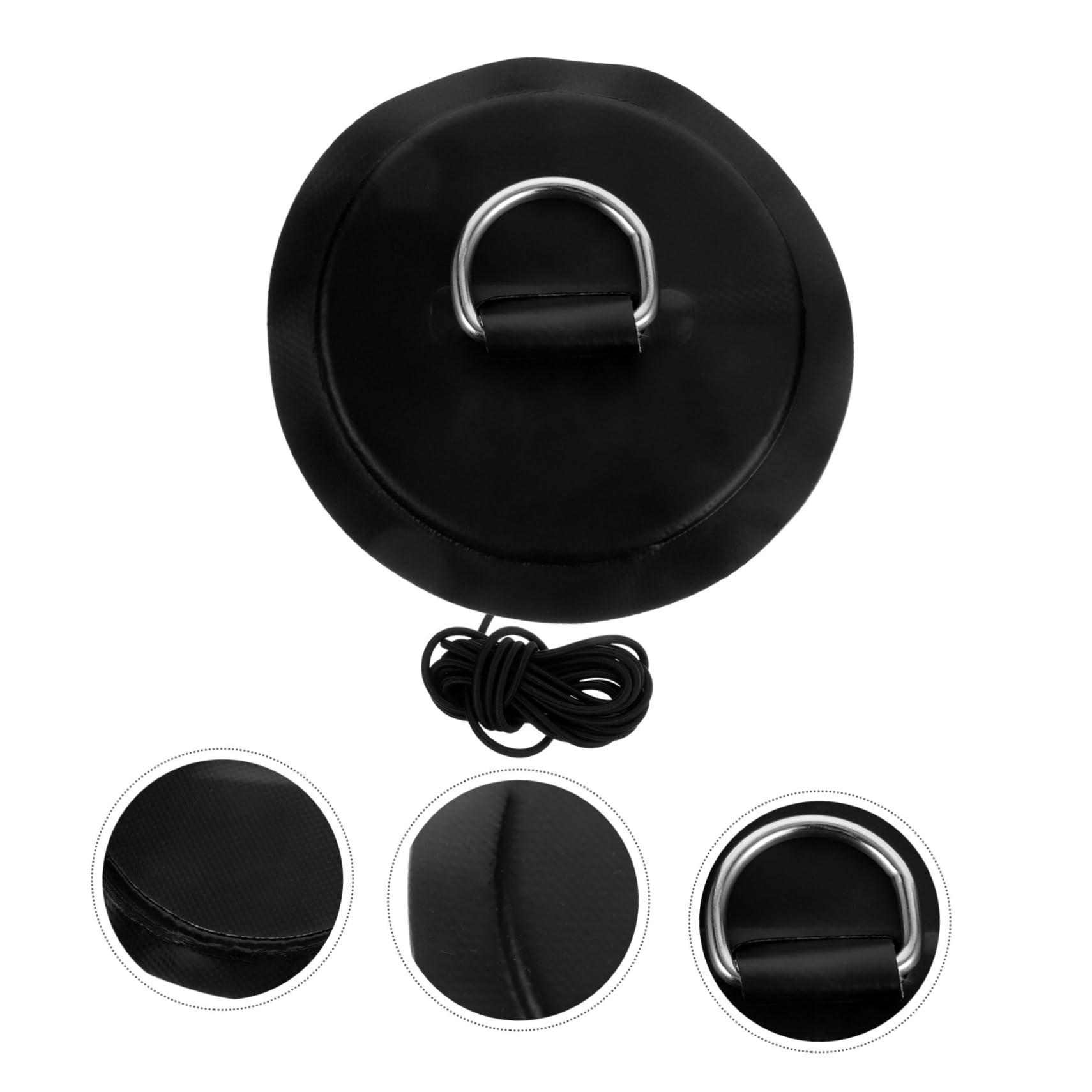 KOMBIUDA Hebilla De Anillo En d para Kayak De Anillo En d Traje con De Anilla En d para Kayak Accesorios para Canoas Hebilla De Línea De Ancla De Kayak El Plastico