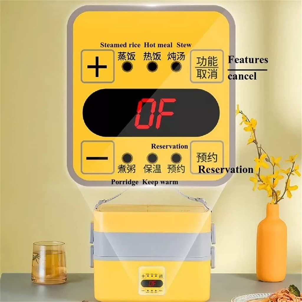 Lunch Box elettrico Conservazione del calore Elettricità Riscaldamento automatico Riso Steamer Portatile